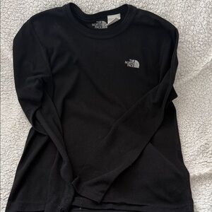 The North Face Black Crewneck Long Sleeve Top